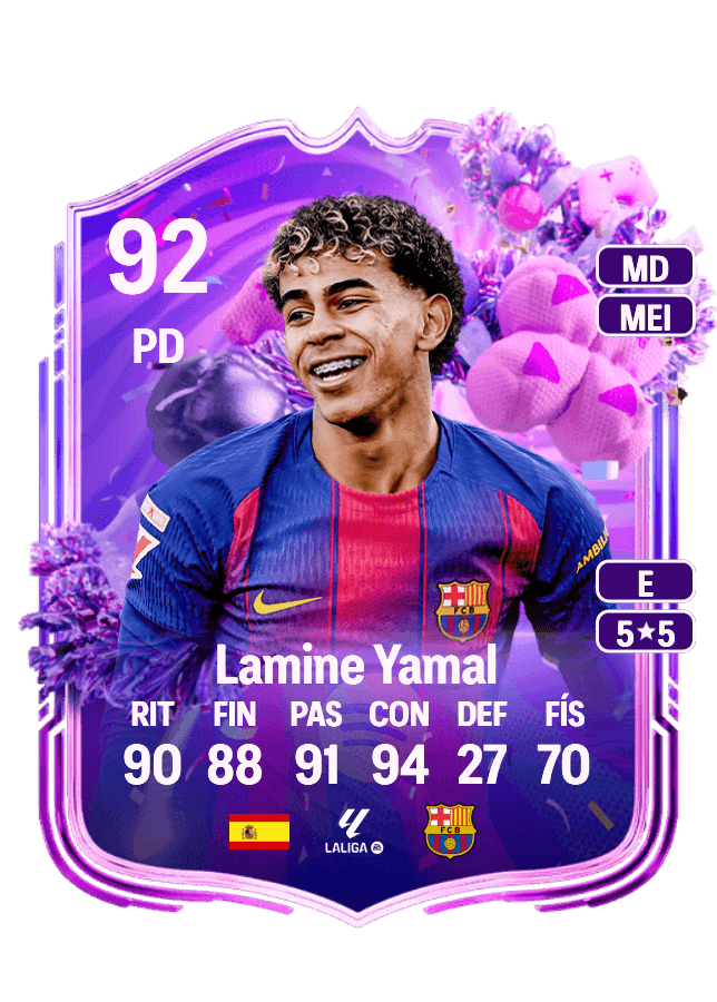 Lamine Yamal card