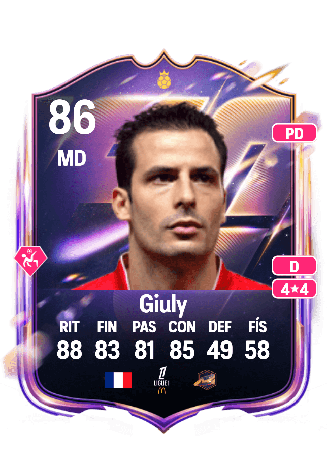 Ludovic Giuly card