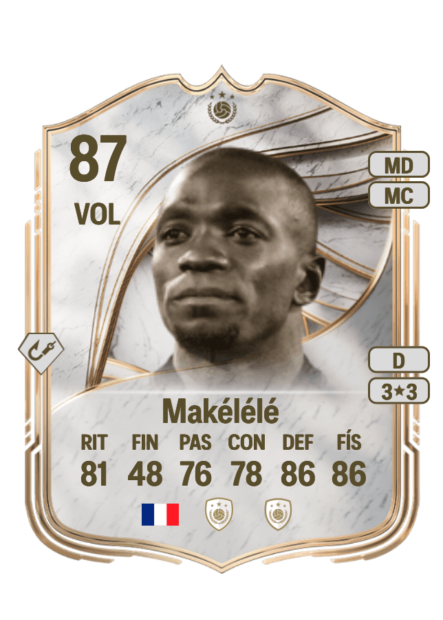Claude Makélélé card