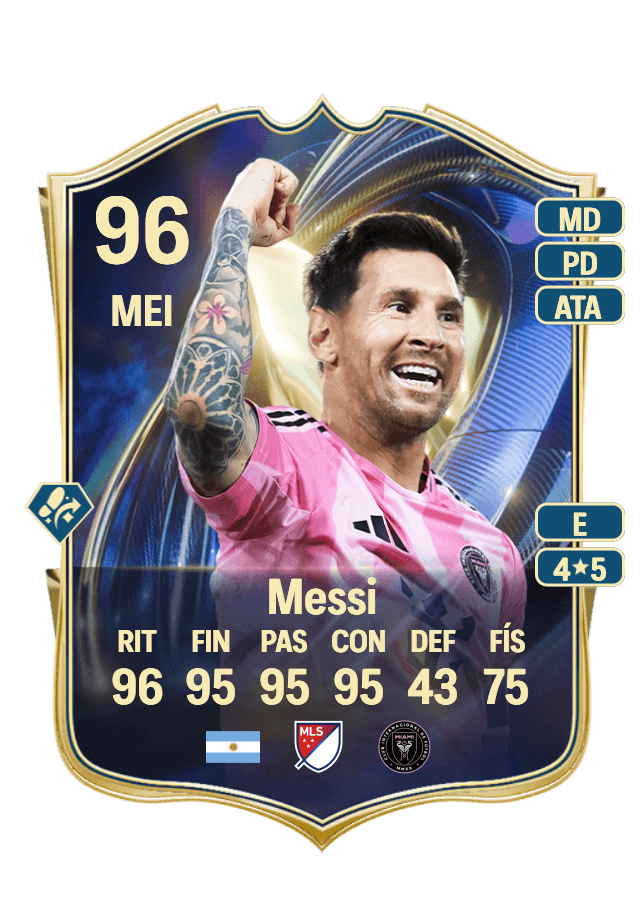 Lionel Messi card