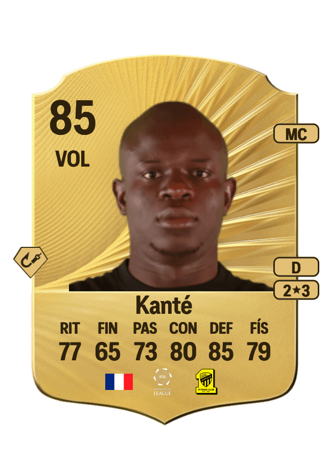 N'Golo Kanté card