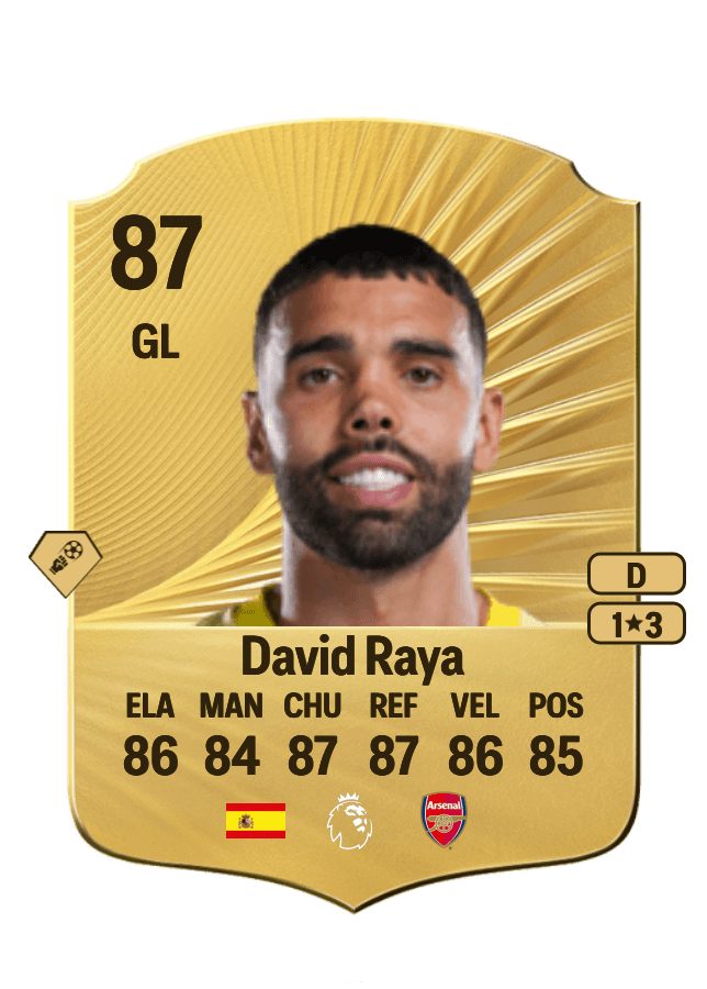 David Raya card