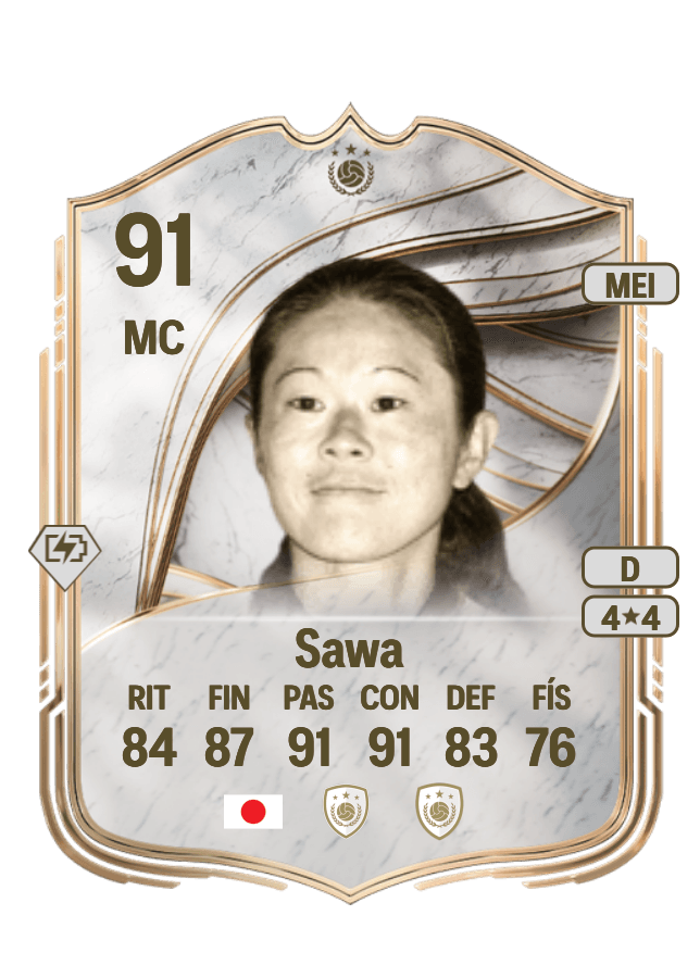 Homare Sawa card