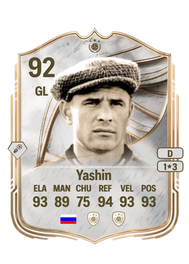 Lev Yashin card