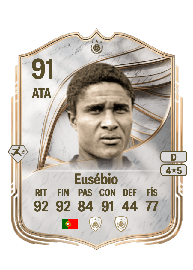 Eusébio card