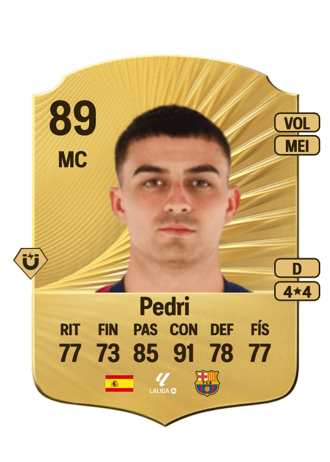 Pedri card