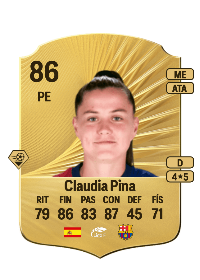 Claudia Pina card
