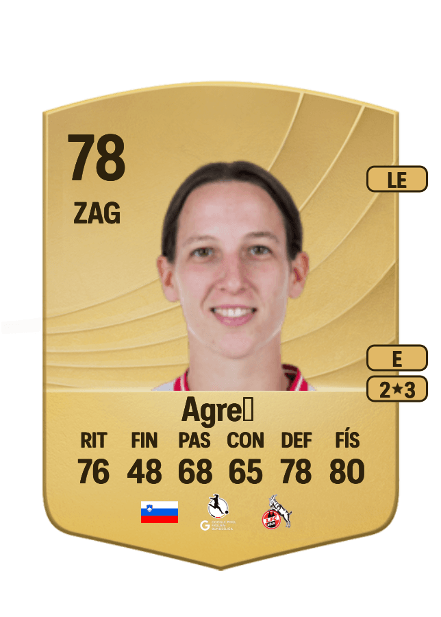 Sara Agrež card