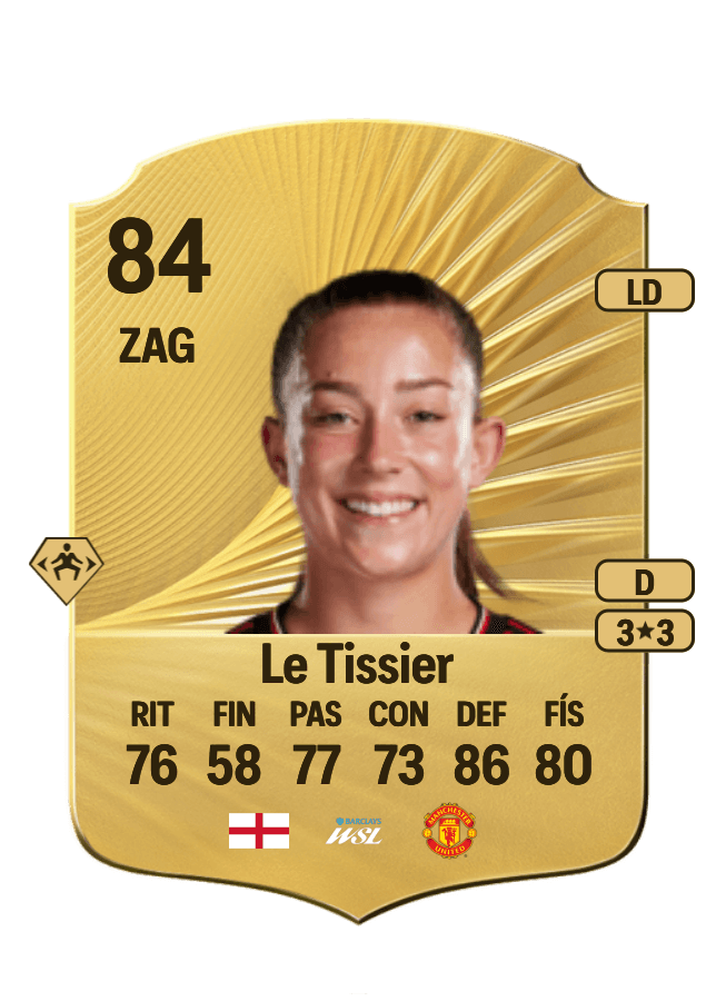 Maya Le Tissier card