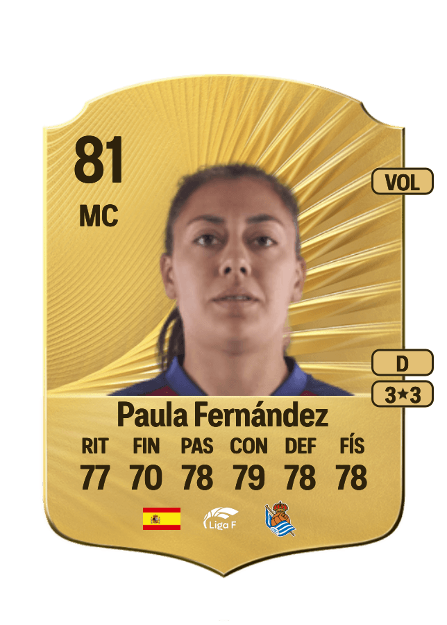 Paula Fernández card