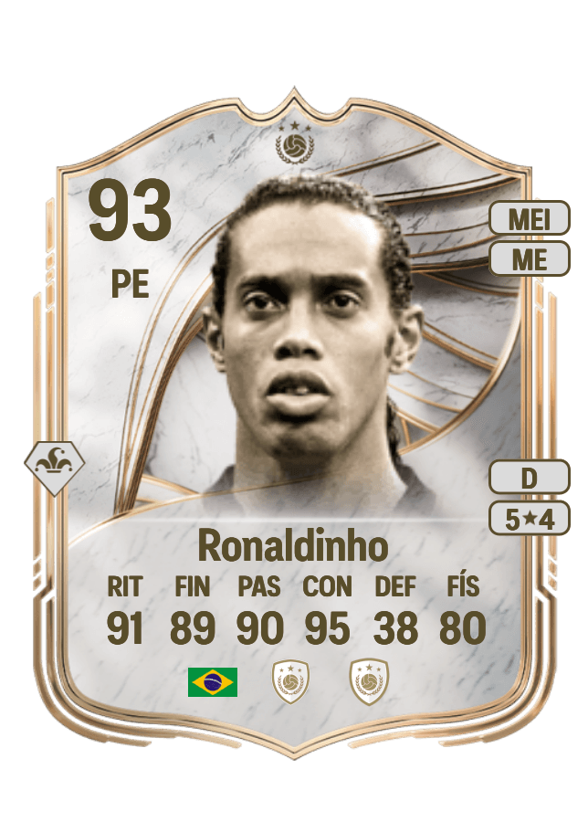 Ronaldinho card
