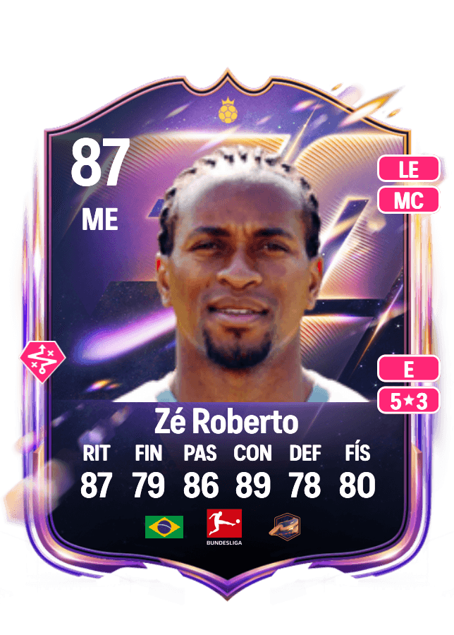 Zé Roberto card
