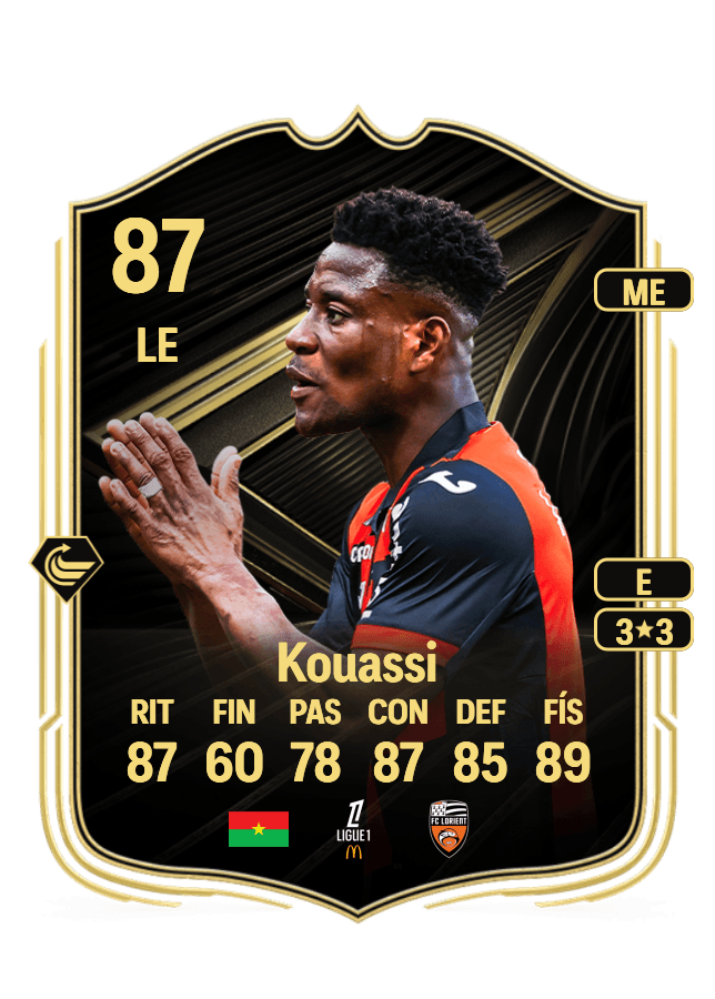 Arsène Kouassi card