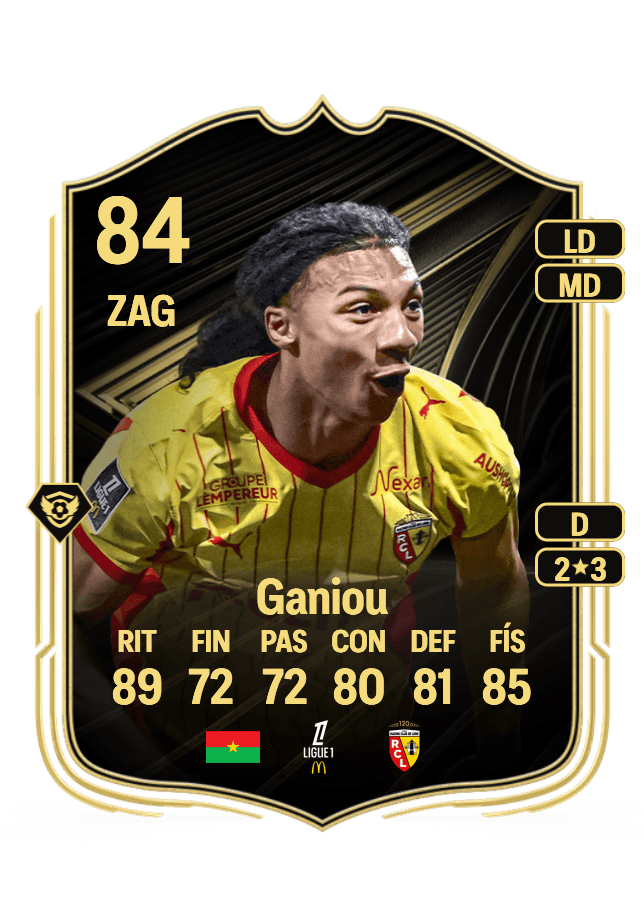 Ismaëlo Ganiou card