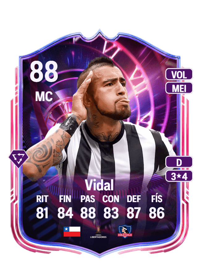 Arturo Vidal card