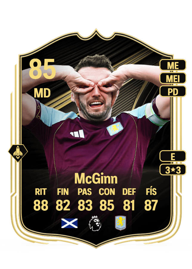 John McGinn card