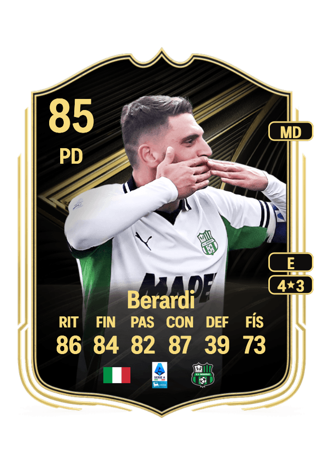 Domenico Berardi card