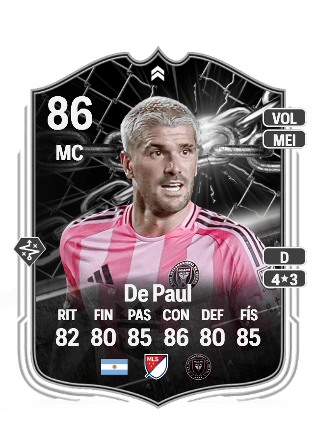 Rodrigo De Paul card
