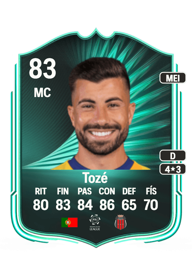 Tozé card