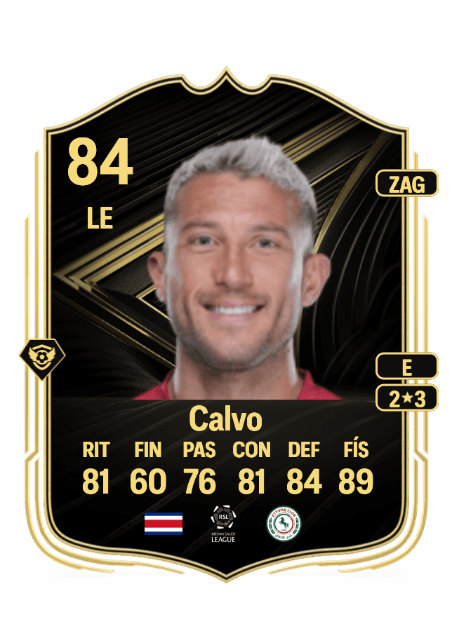 Francisco Calvo card