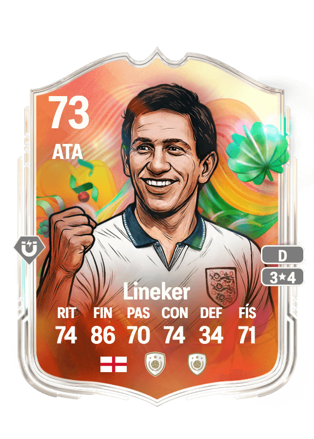 Gary Lineker card