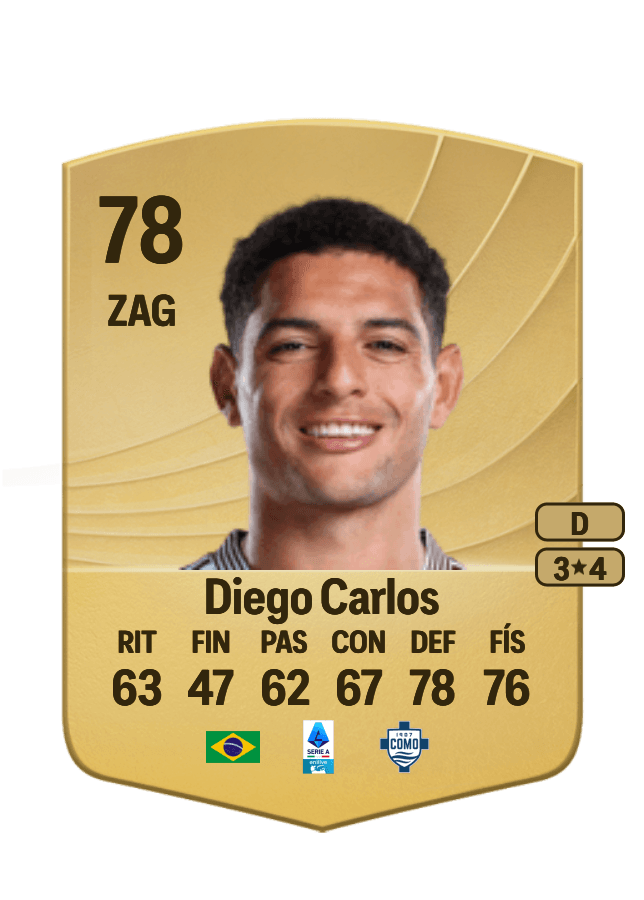 Diego Carlos card