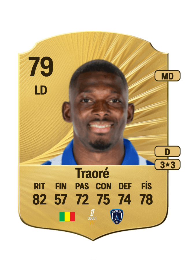 Hamari Traoré card