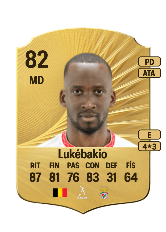 Dodi Lukébakio card