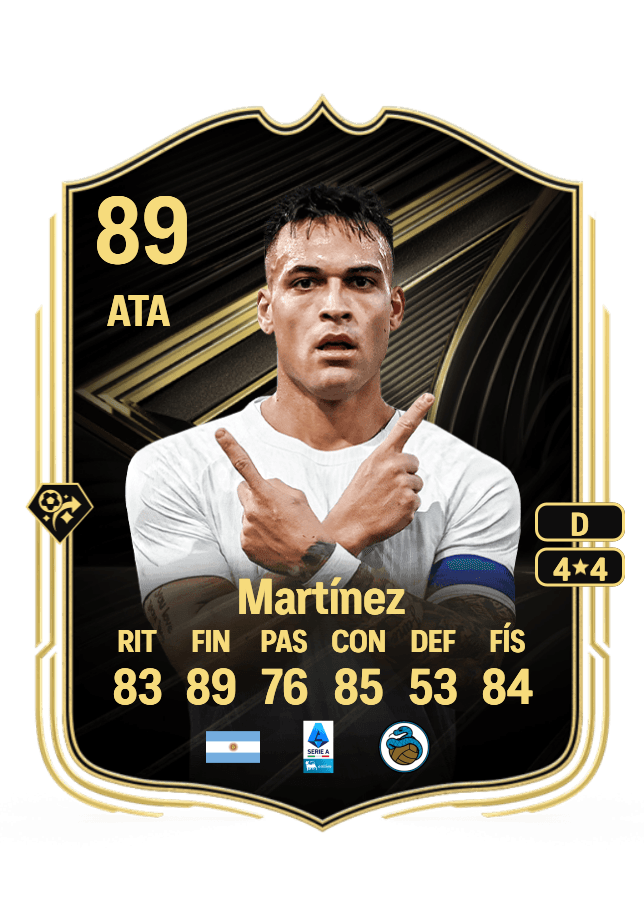 Lautaro Martínez card