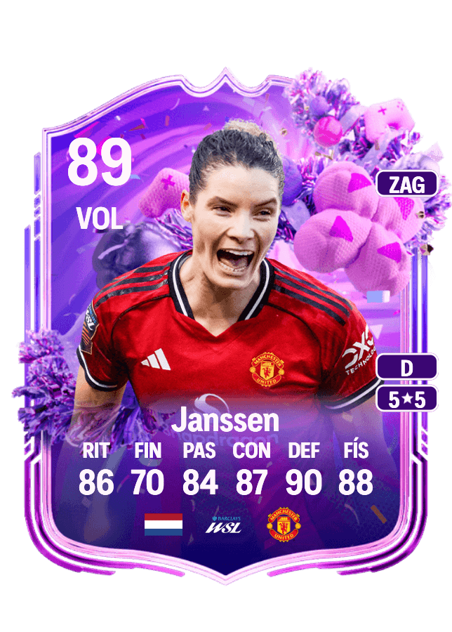 Dominique Janssen card
