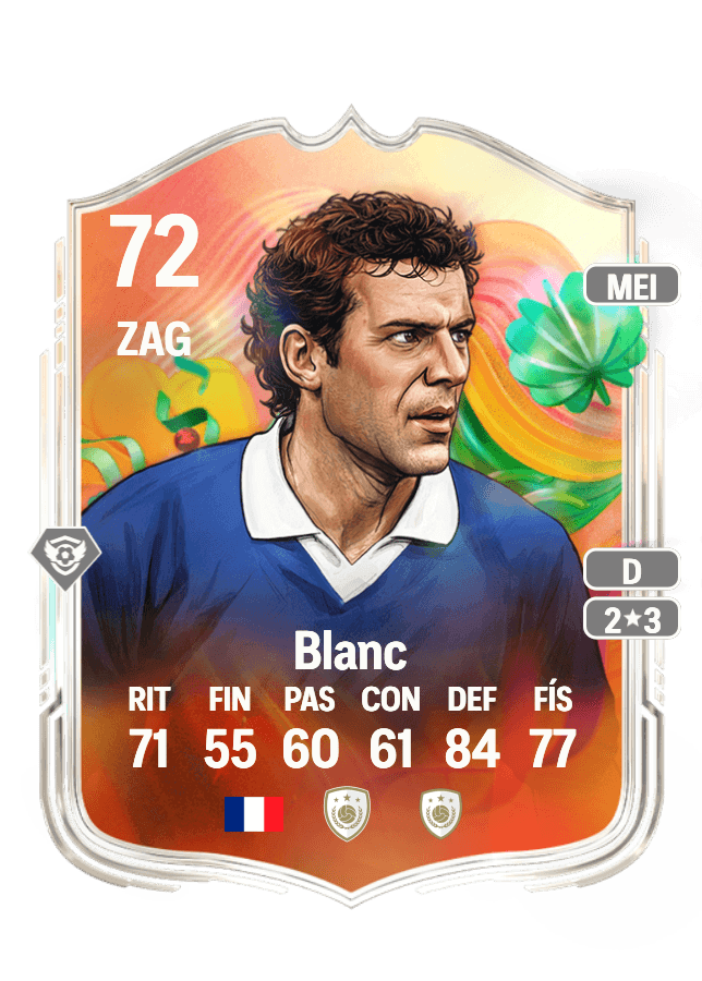Laurent Blanc card