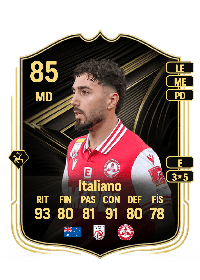 Jacob Italiano card