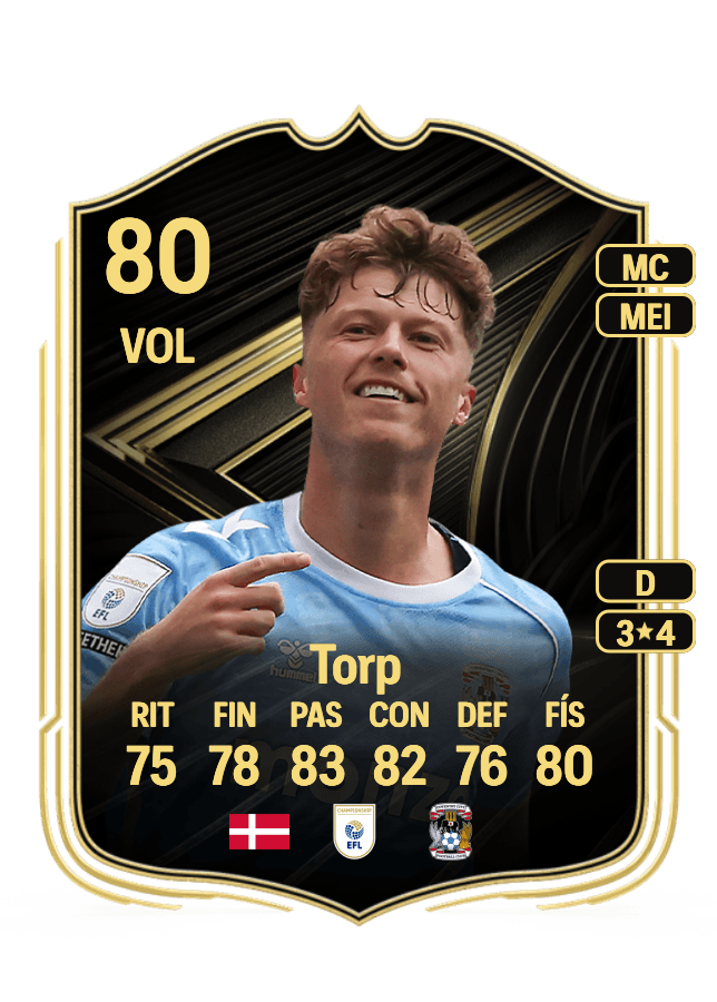 Victor Torp card