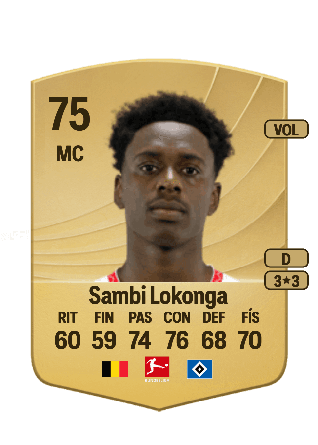 Albert Sambi Lokonga card