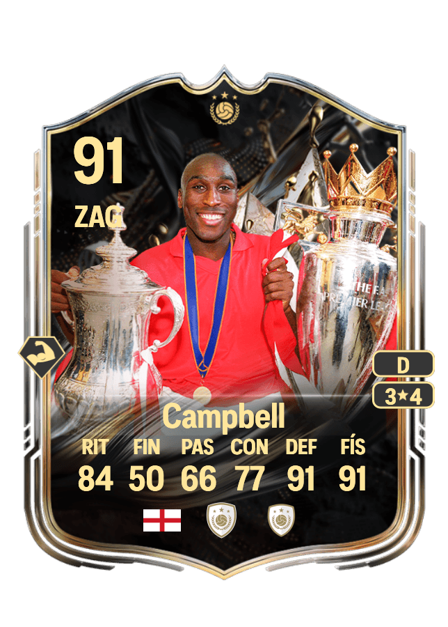 Sol Campbell card