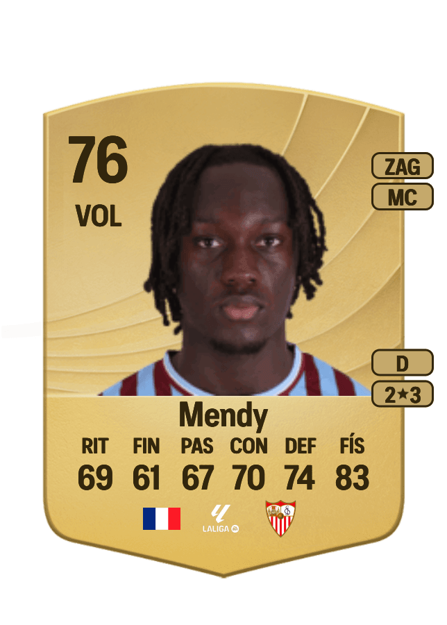 Batista Mendy card