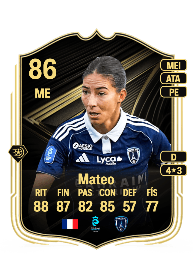 Clara Mateo card