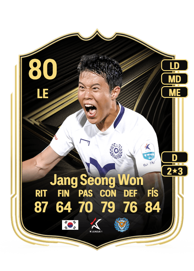 Jang Seong Won card