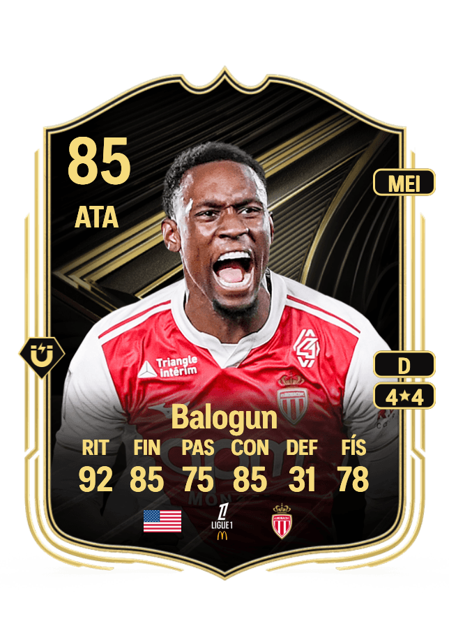 Folarin Balogun card