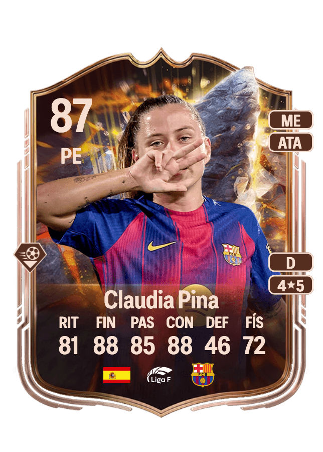 Claudia Pina card