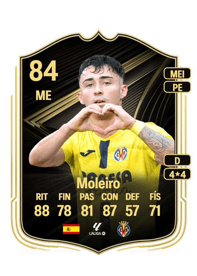 Moleiro card