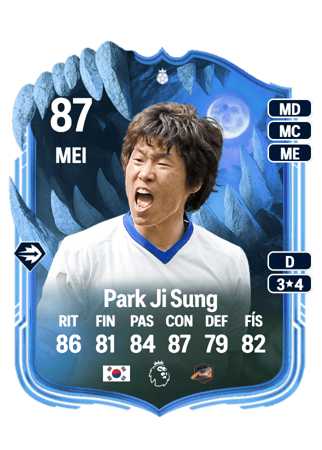 Park Ji Sung card