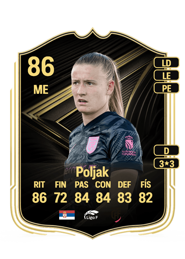 Allegra Poljak card