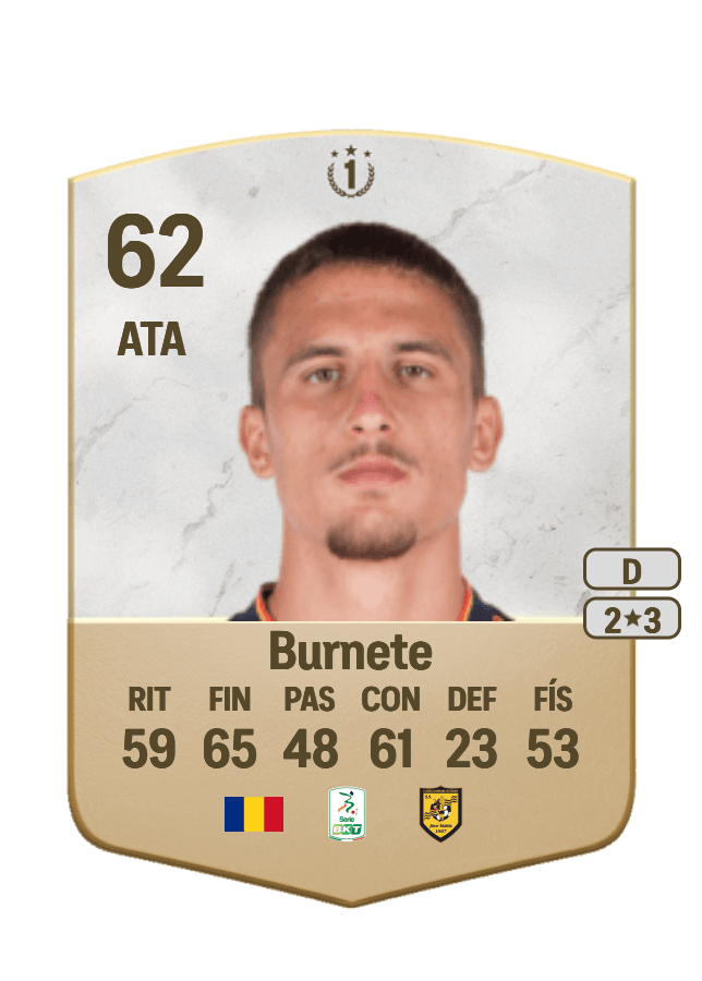 Rares Burnete card