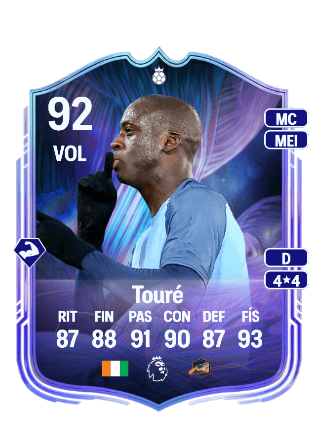 Yaya Touré card