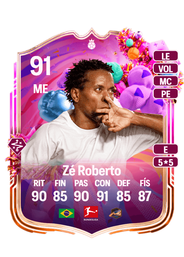 Zé Roberto card