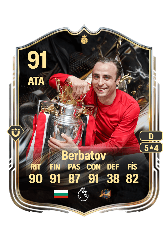 Dimitar Berbatov card