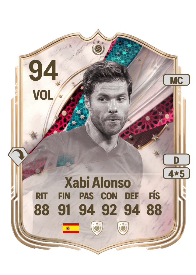 Xabi Alonso card