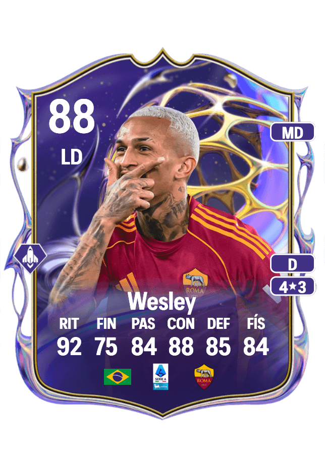 Wesley card