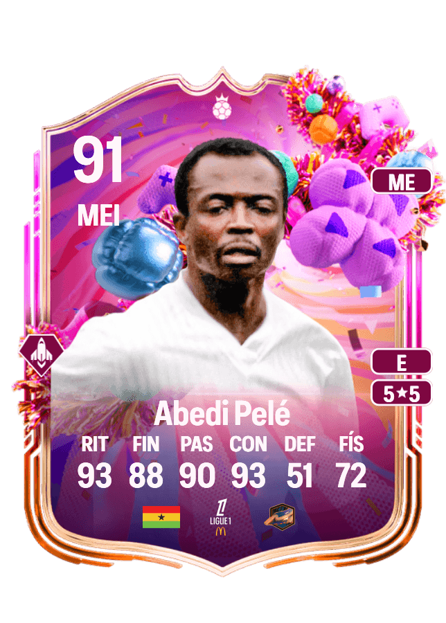 Abedi Pelé card